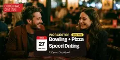 Bowling + Pizza Speed Dating in Worcester @ DiscoBowl | 30s-40s Bowling + Pizza Speed Dating in Worcester @ DiscoBowl | 30s-40s