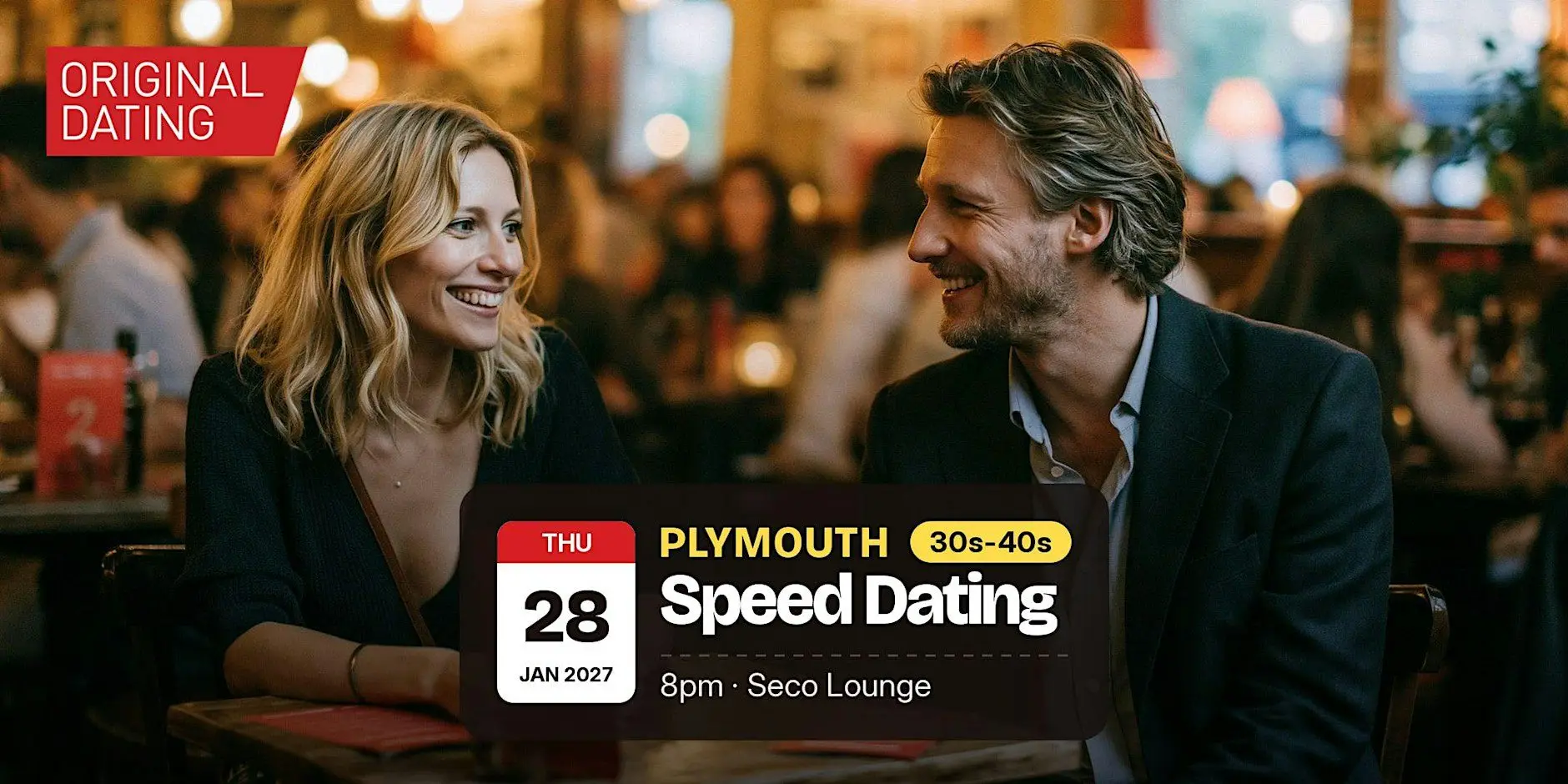 Speed Dating in Plymouth @ Seco Lounge | 30s-40s Speed Dating in Plymouth @ Seco Lounge | 30s-40s