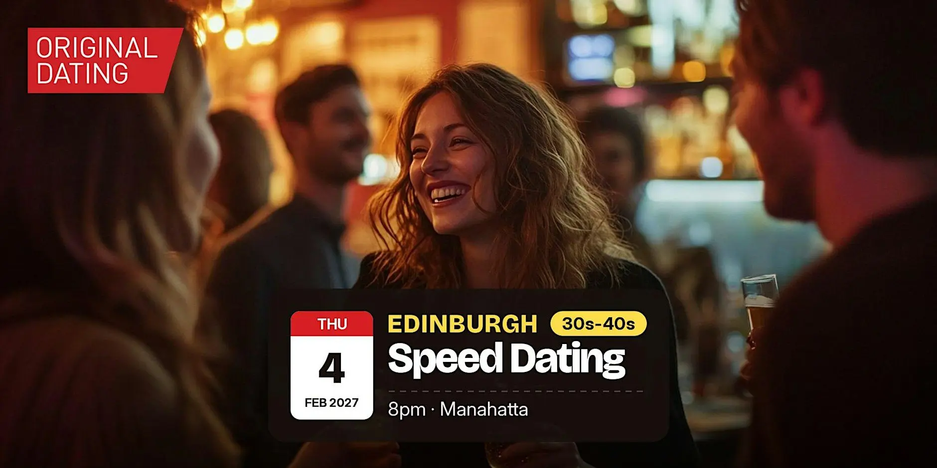 Speed Dating in Edinburgh @ Manahatta | 30s-40s Speed Dating in Edinburgh @ Manahatta | 30s-40s