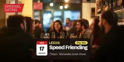 Speed Friending in Leeds @ Manahatta Greek Street | 30s-50s