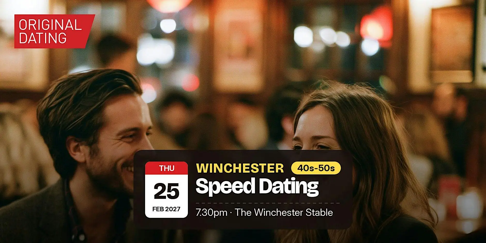 Speed Dating in Winchester @ The Winchester Stable | 40s-50s