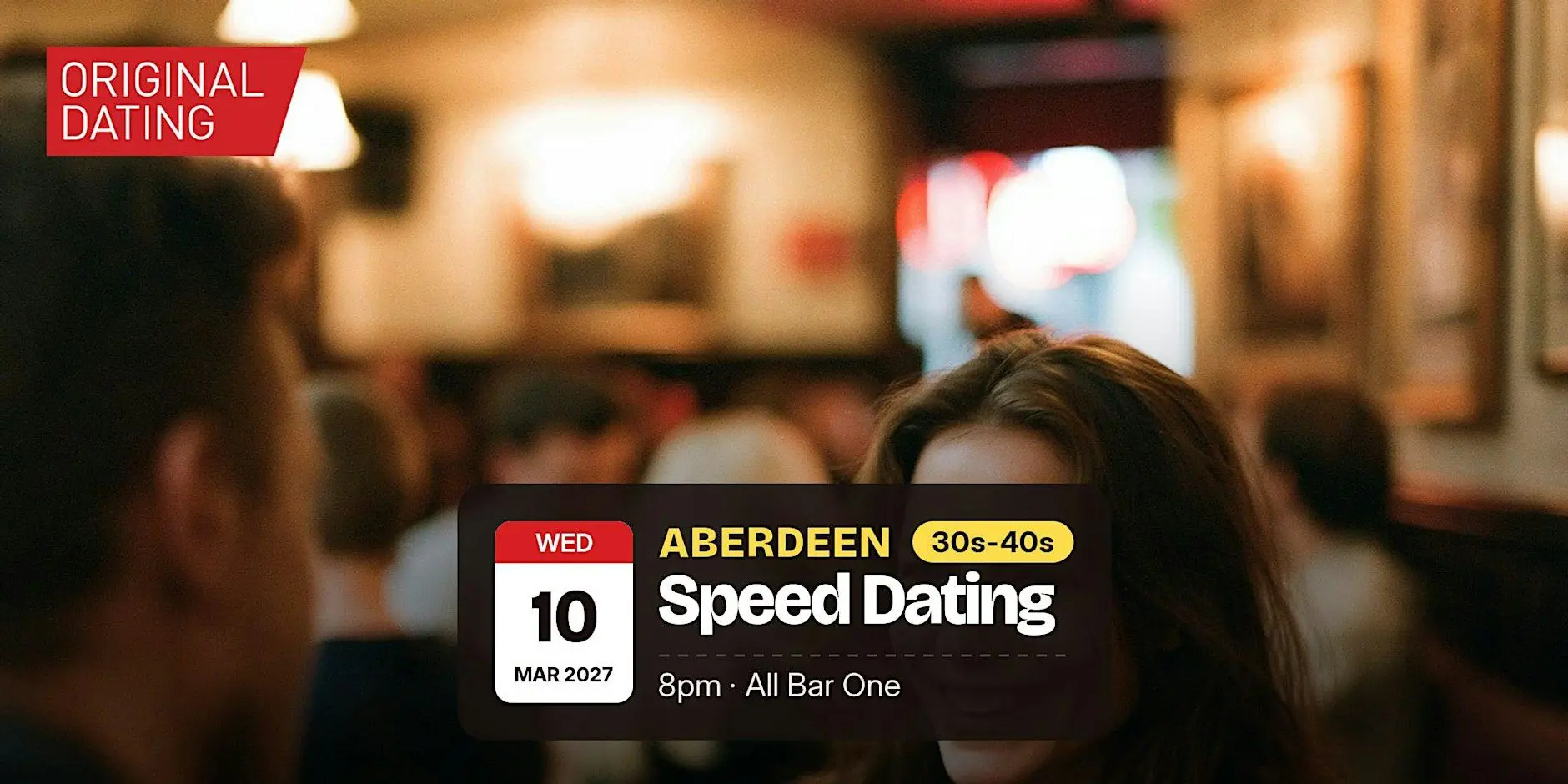 Speed Dating in Aberdeen @ All Bar One | 30s-40s