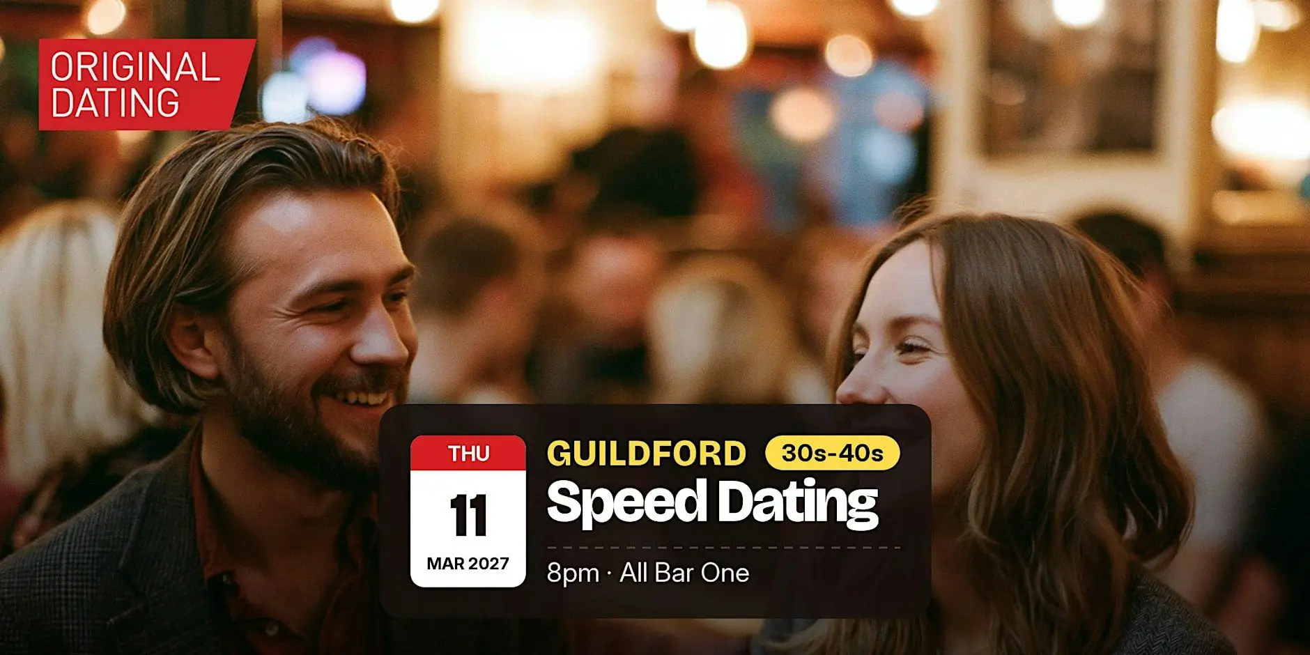 Speed Dating in Guildford @ All Bar One | 30s-40s