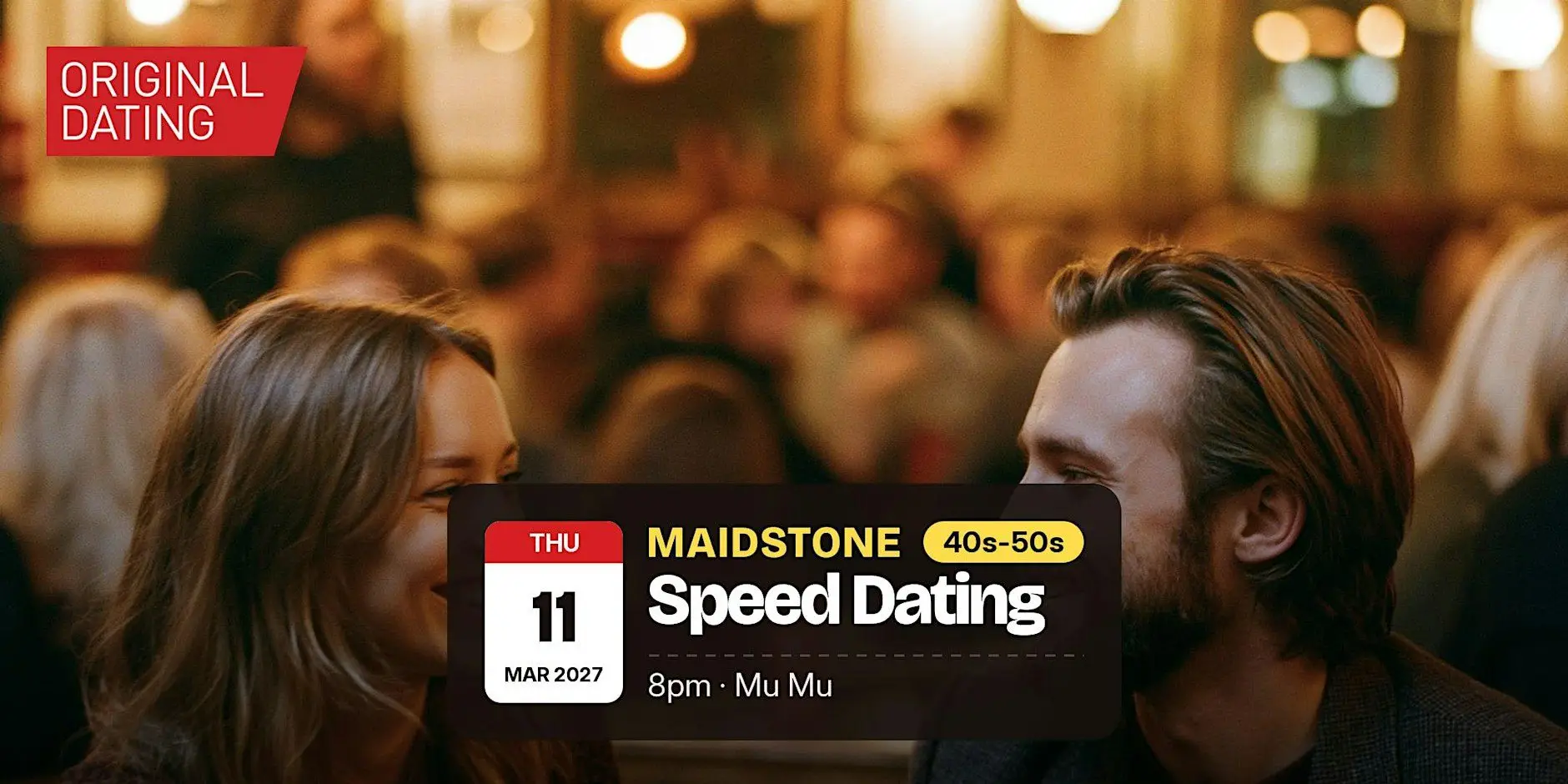 Speed Dating in Maidstone @ Mu Mu | 40s-50s