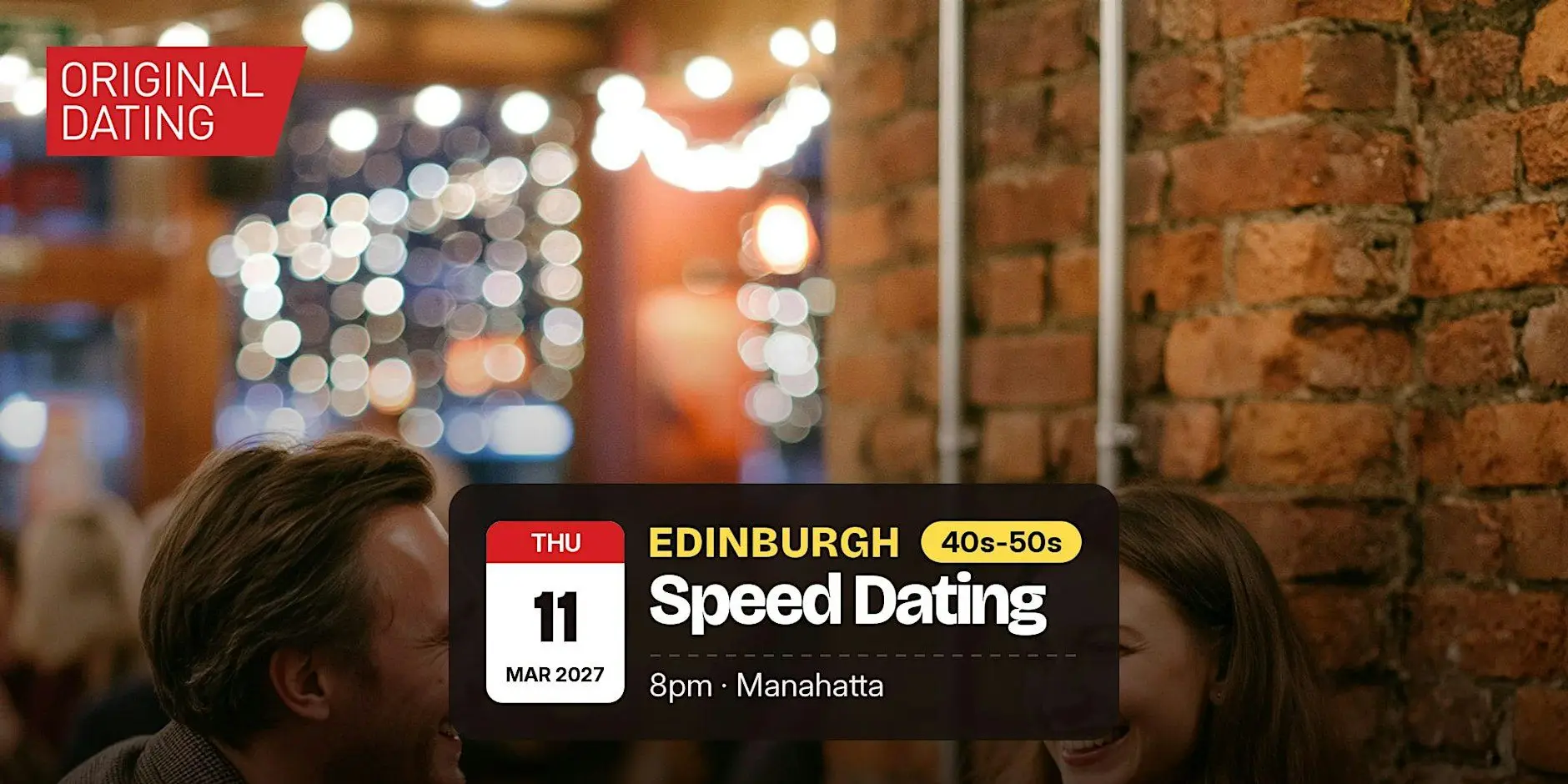 Speed Dating in Edinburgh @ Manahatta | 40s-50s