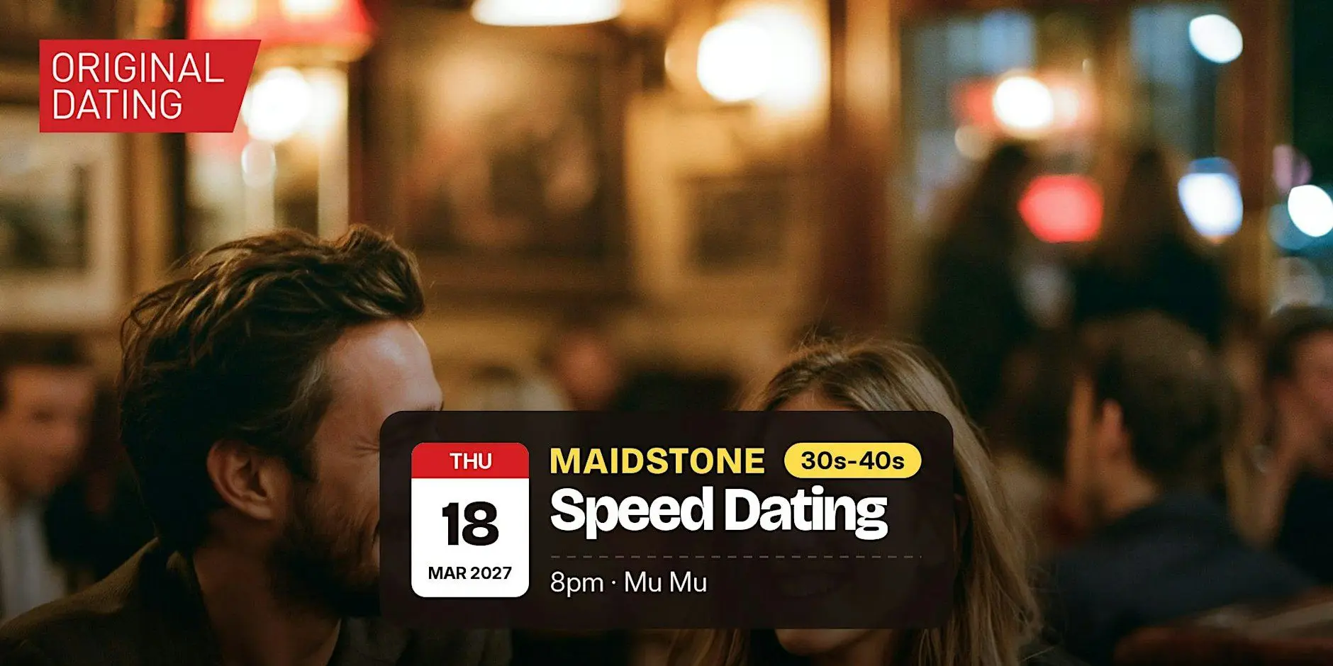 Speed Dating in Maidstone @ Mu Mu | 30s-40s