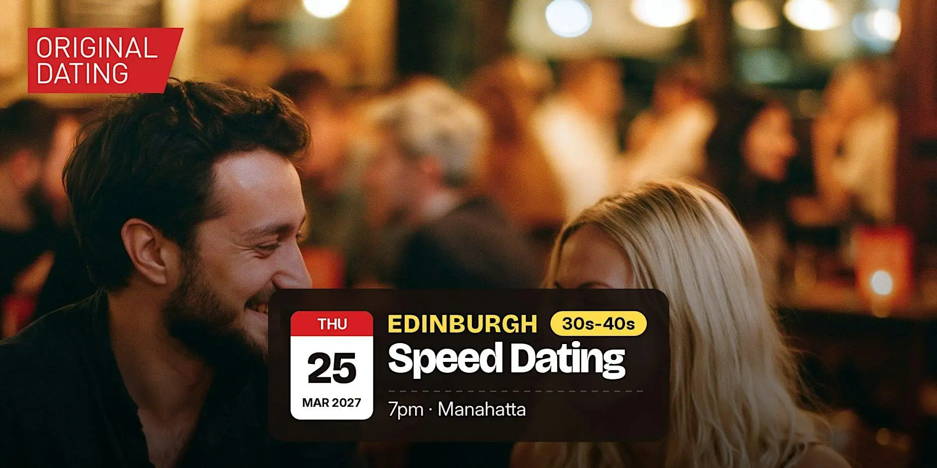 Speed Dating in Edinburgh @ Manahatta | 30s-40s Speed Dating in Edinburgh @ Manahatta | 30s-40s