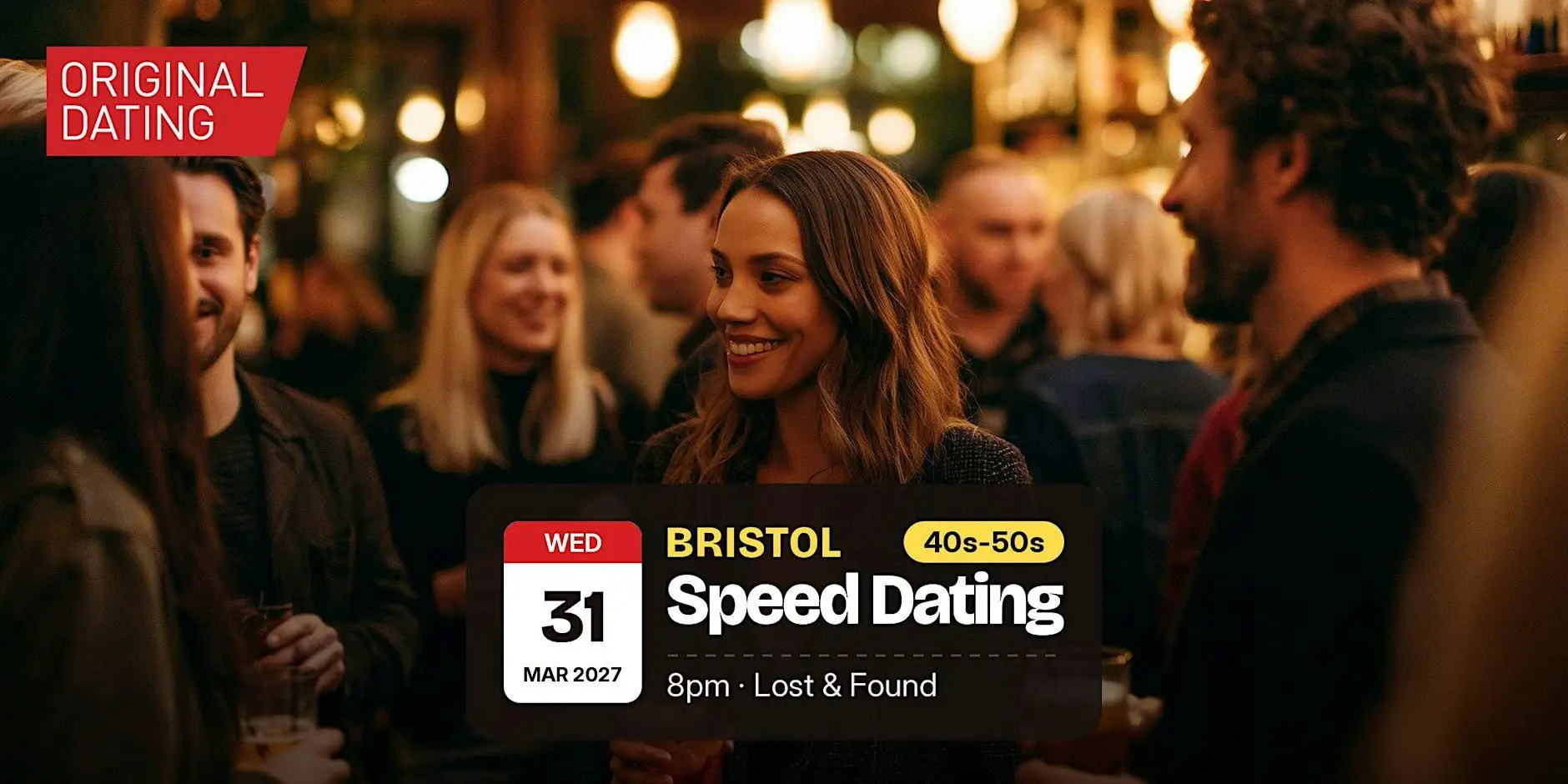 Speed Dating in Bristol @ Lost & Found | 40s-50s Speed Dating in Bristol @ Lost & Found | 40s-50s