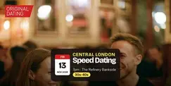 Speed Dating in Central London @ The Refinery Bankside | 30s-40s