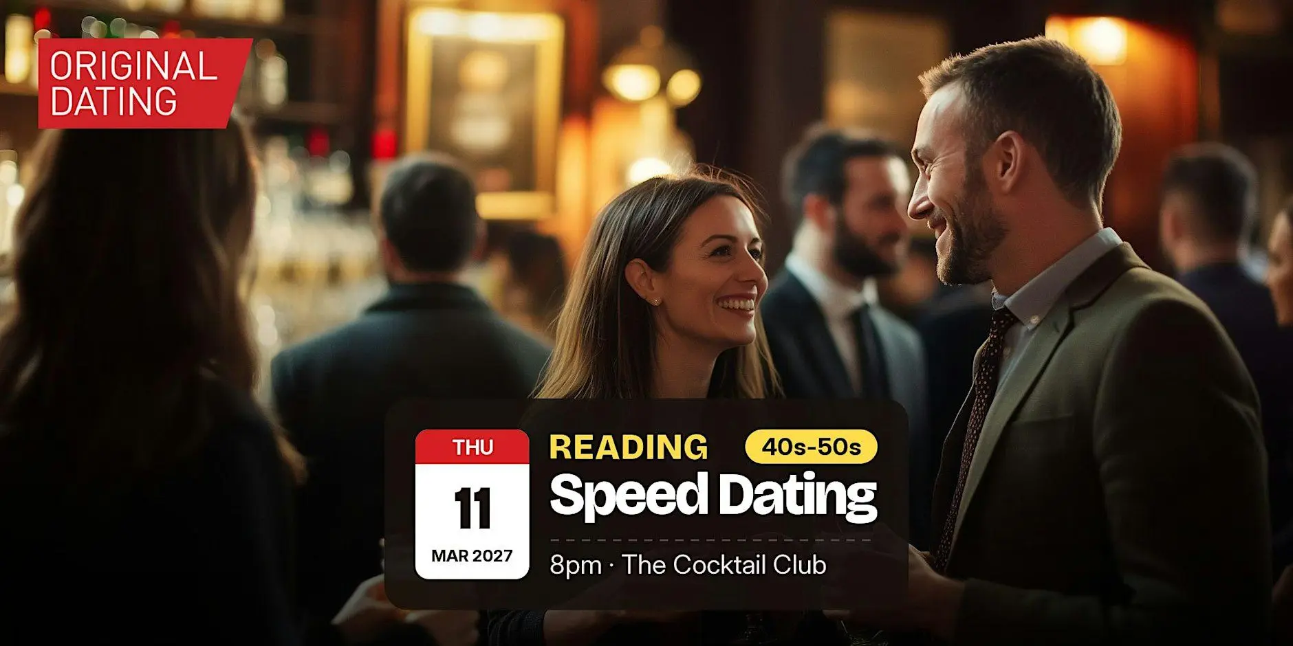 Speed Dating in Reading @ The Cocktail Club | 40s-50s