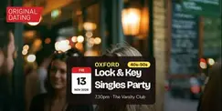 Lock & Key Singles Party in Oxford @ The Varsity Club | 40s-50s