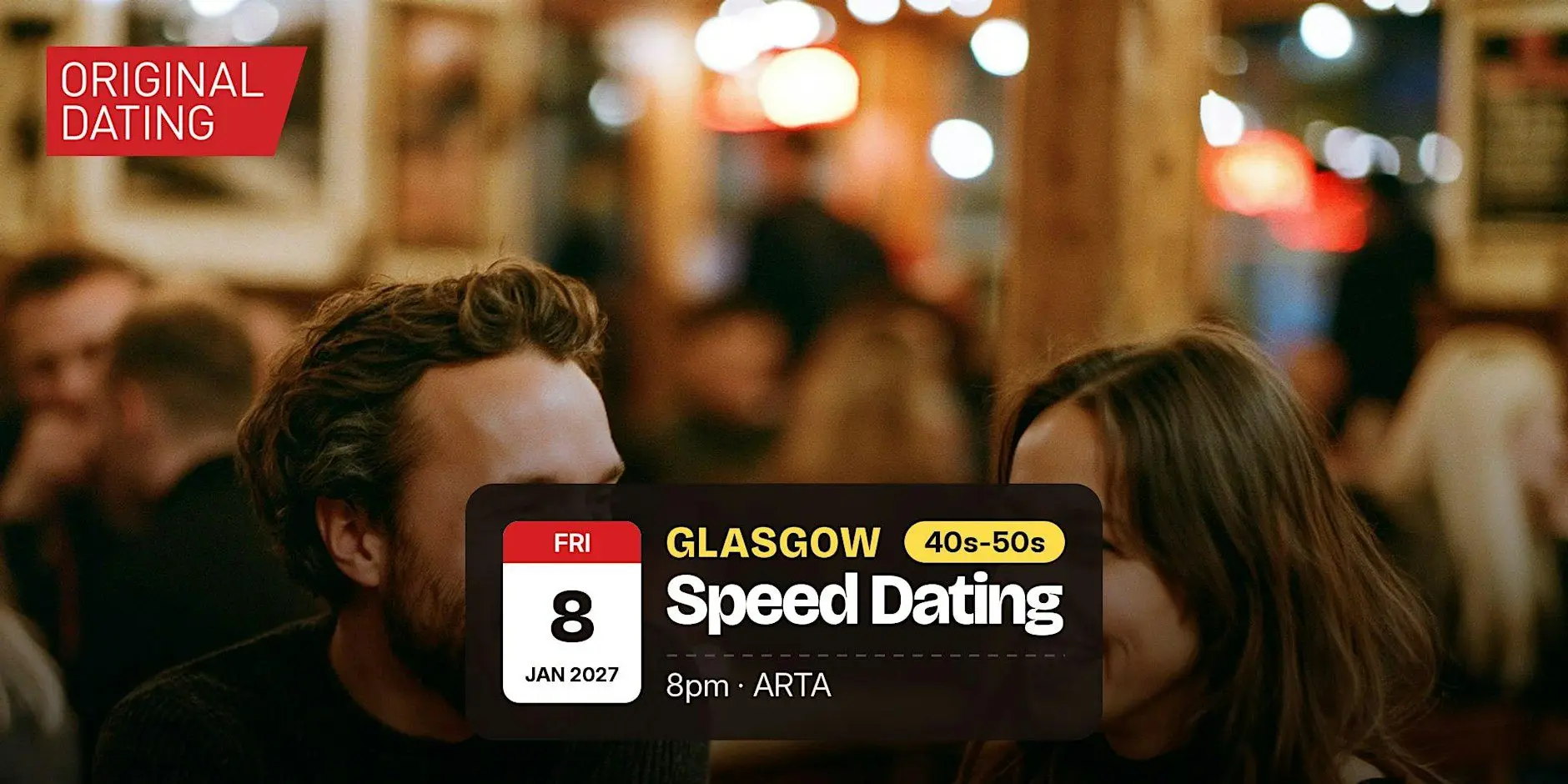 Speed Dating in Glasgow @ ARTA | 40s-50s Speed Dating in Glasgow @ ARTA | 40s-50s