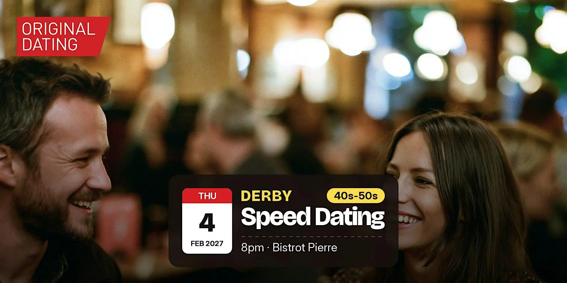 Speed Dating in Derby @ Bistrot Pierre | 40s-50s Speed Dating in Derby @ Bistrot Pierre | 40s-50s