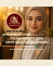 ARAB Single MUSLIM MARRIAGE Event | MEETUP | LONDON THE O2