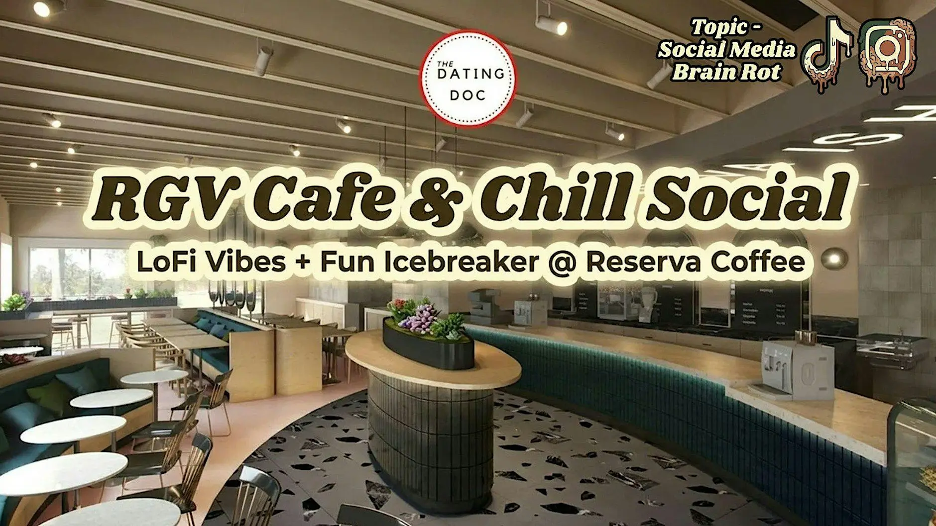 RGV Cafe + Chill Social - Topic: Social Media Brain Rot (Ages: 20s-30s) RGV Cafe + Chill Social - Topic: Social Media Brain Rot (Ages: 20s-30s)